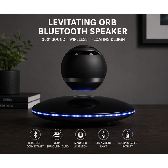 Infinity Raine Other - Infinity Orb Magnetic Land Touch Black  NEW IN BOX